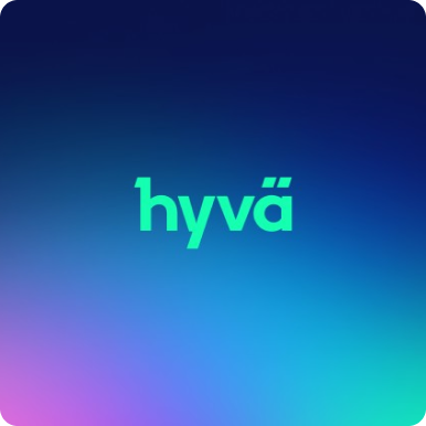 Hyva on multicoloured background
