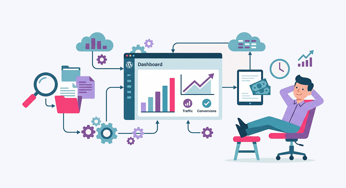 Long-Term SEO Strategy Illustration