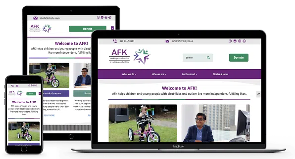 AFK charity on multiple devices