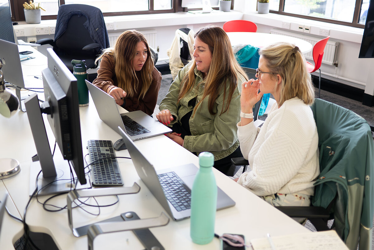 Envisage Account Management team at work