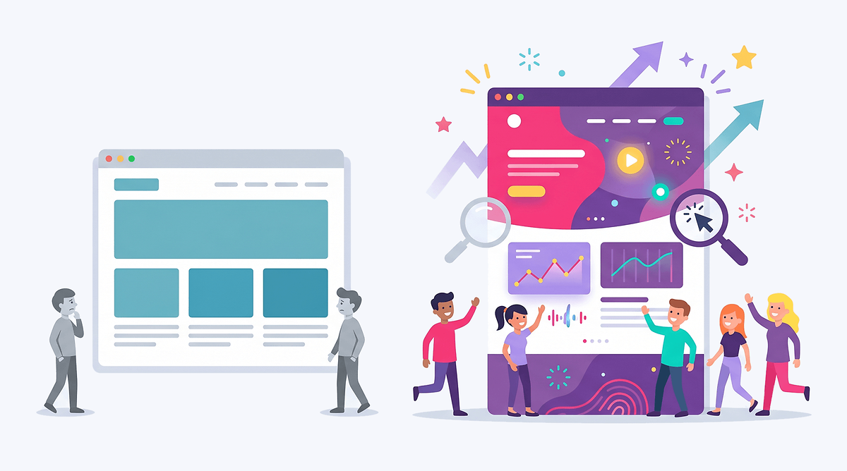 Unique Content Illustration
