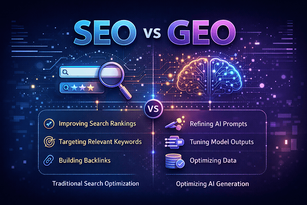 SEO vs GEO