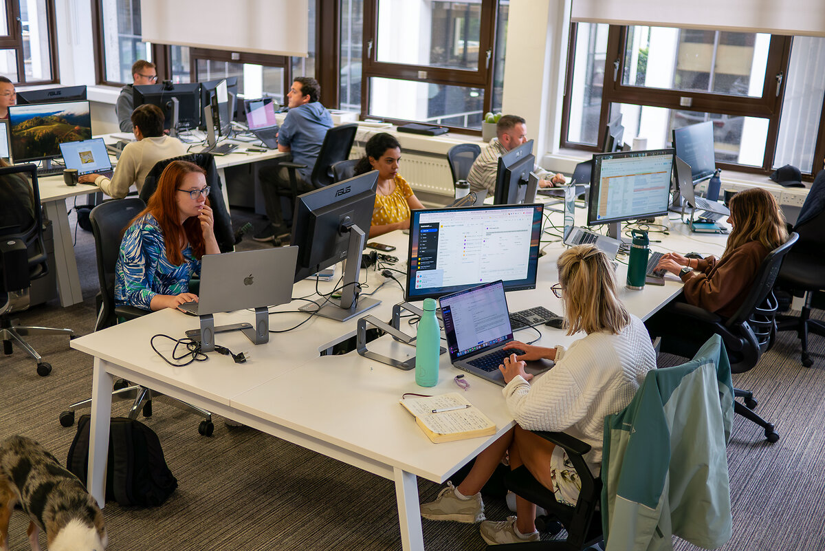 Office workers